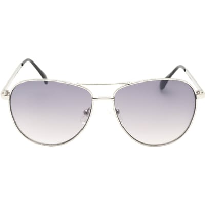 Guess Aviator Shiny Light Nickeltin Grey Gradient GF6157 voor dames