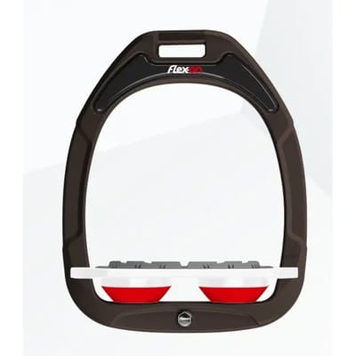 Plat Grip Bruin/Wit/Rood Flex-On Green Composite