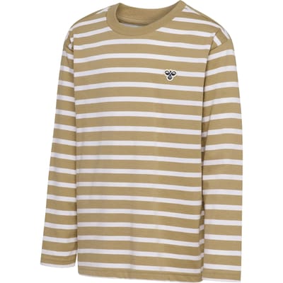 Gestreepte lange mouwen t-shirt voor kinderen Hummel