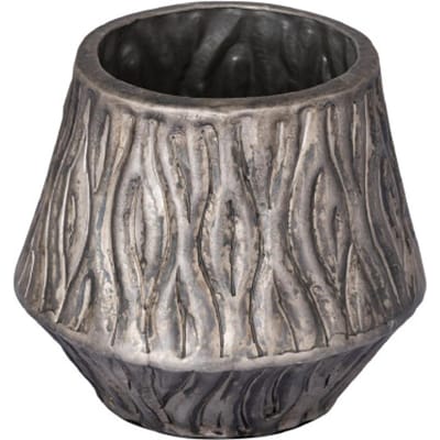 PTMD - Pot Deandra - Zilver - 20x20x19cm