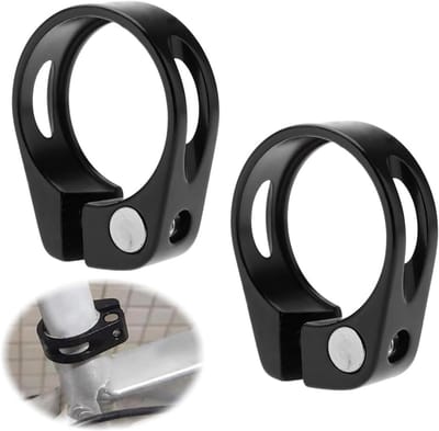 2pcs Zadelklemset voor Fietsen - Aluminium, Lichtgewicht, Verstelbaar