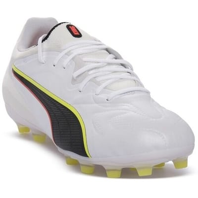 Puma King 20 Pro Fg/ag Voetbalschoenen Wit EU 42 Man