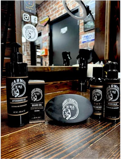 Barnie Cosmetics® - baardverzorging set - baardset - baardverzorging geschenkset mannen - baardolie - baardshampoo - baardborstel - baardbalm - gezichtsreiniger - aftershave