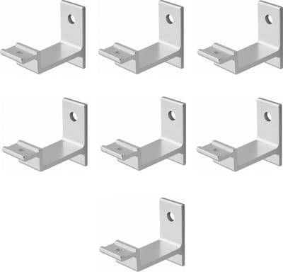 Hermeta leuninghouder - 3541-01 - Aluminium - Keilbout bevestiging - Vlak zadel - 7 stuks