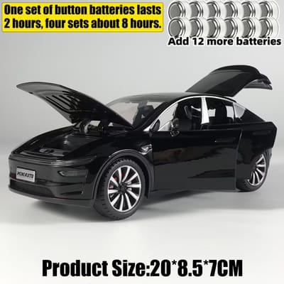 1:24 Model Y Facelift Off Road SUV Legering Metaal Diecast Modelauto Huis Trendy Ornamenten & Computer Bureau Decoratie Hobby Cadeaus