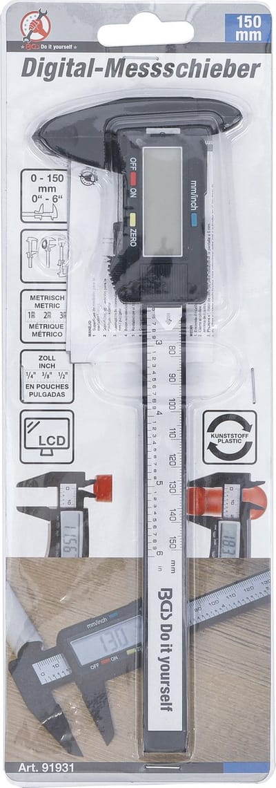 BGS Digitale schuifmaat 150 mm