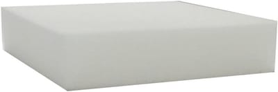 Schuimrubber Blok Hoge Dichtheid voor Kussens en Bekleding 61x61x13 cm