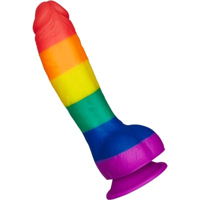 Colour Pride Edition Realistische Dildo - Regenboog