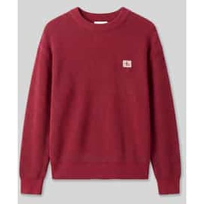 pullover in relaxed fit van 100% katoen met gestikt logo
