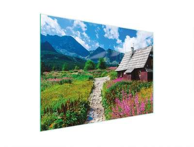 TMK ArtDeko Serie - Glazen Snijplank - 30x22 cm - UV Bedrukking - Antislip