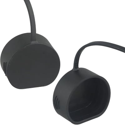 Lader Poort Cover - Beschermhoes EV - Oplader Beschermen - Type 2 Compatibel - 63mm - Zwart