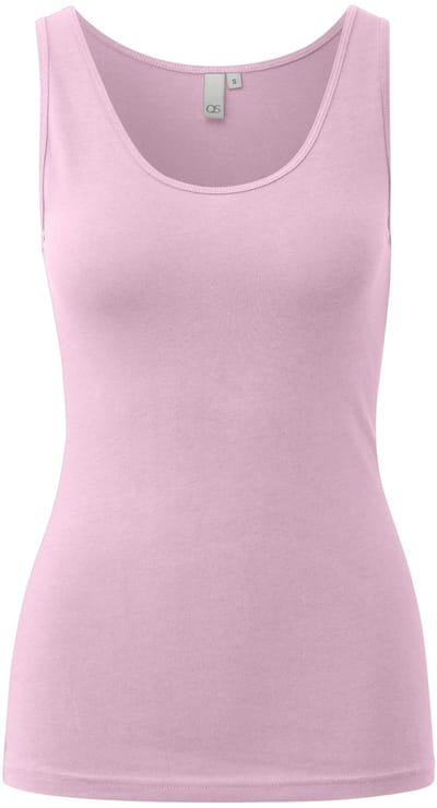 Q/S designed by - Dames t-shirt - Maat XS - Vrouwen - Roze - katoen
