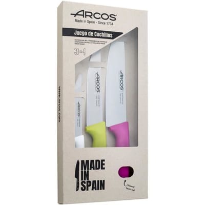 ARCOS Niza - Set van 3 Keukenmessen (110, 150, 200 mm)