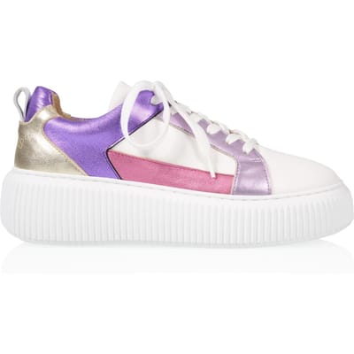 DWRS label Madison Sneaker Purple / Pink Maat: 36 | Sneakers Outlet | Dames | Roze
