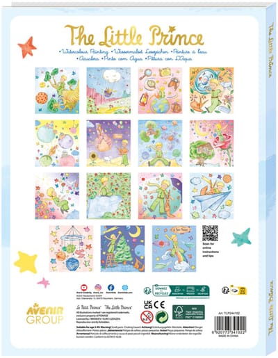 Avenir De Kleine Prins waterschilderen creatief speelgoed voor kinderen.