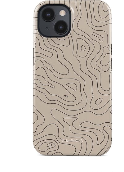 BURGA Telefoonhoesje voor iPhone 14 - Schokbestendige Hardcase Hoesje - Wild Terrain