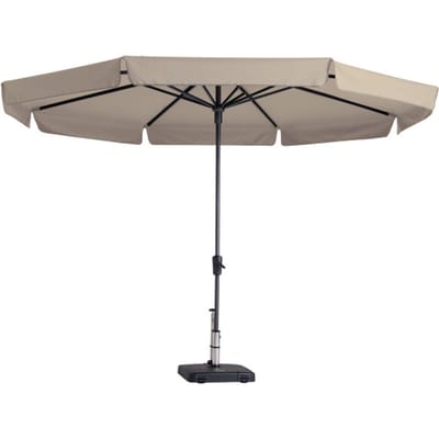 Madison - Parasol Syros - Rond - 350cm - Ecru
