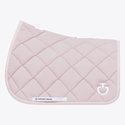 Cavalleria Toscana Diamond Quilted Jersey Zadeldek Full Violet Ice