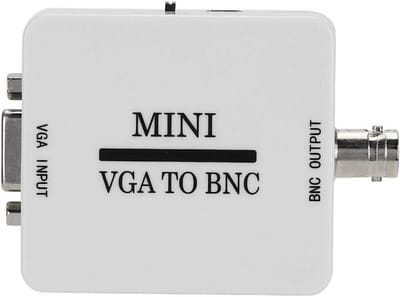 VGA naar BNC Converter - Video Adapter Audio - Beeld Conversie - Mini 1080P HD - 70 Gram - Standaard