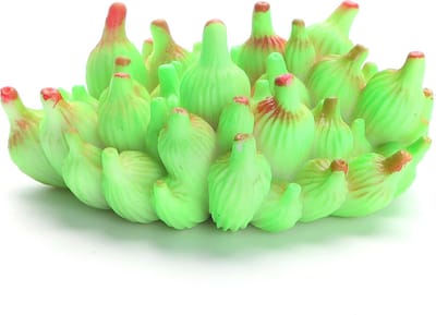 Nobleza Aquarium inrichting - Kunstmatig koraal - fluorescerend - Aquariumdecoratie - Groen