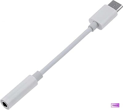 USB-C AUX - 3,5MM - USB-C naar Jack - Geschikt voor android toestellen - Verloopstekker USB-C - Wit - AUX - USB-C