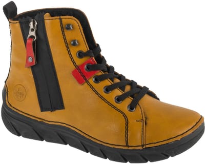 Rieker Booties 55024, Vrouwen, Geel, Laarsjes, maat: 38