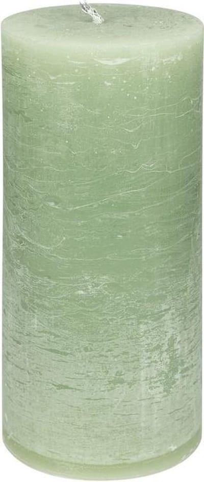 Cactula Buitenkaars Outdoor kaars 12 x 30cm Lichtgroen 140 branduren!