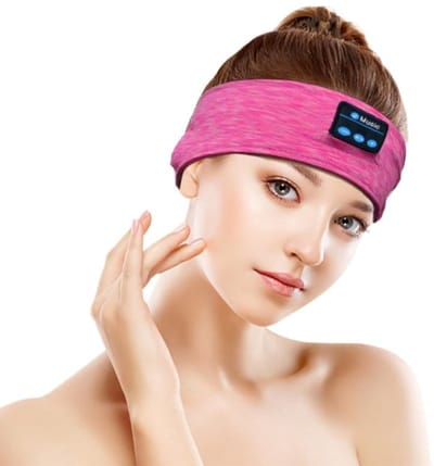 Dailygoods - Draadloze Bluetooth Slaapkoptelefoon Hoofdband voor Comfort