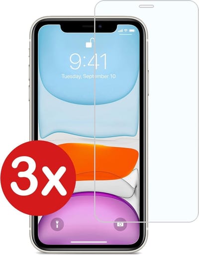 Screenprotector - 3 Stuks - Geschikt voor Apple iPhone Xs Max - Volledige Dekking - Beschermglas - Gehard Glas - Tempered Glass - Screen Protector
