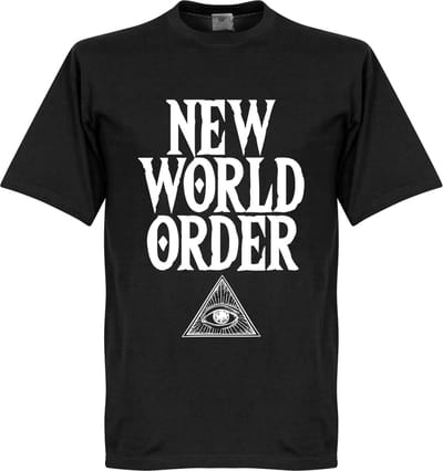 New World Order T-Shirt - Zwart - XXL