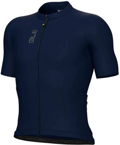 Ale Pragma Color Block Off Road Korte Mouw Wielertrui Blauw S Man