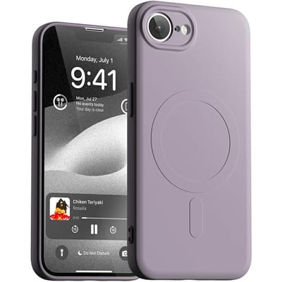 Mercury Semi-Silicone Magsafe Iphone 16E Hoesje Met Magnetische
