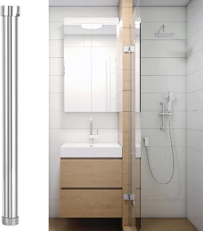 Dailygoods- Douche-arm Verlengbuis Hoogwaardig Koper - Verchroomd - Douchekopaccessoires - G3/4 Interface - Slijtvast - Eenvoudig te Installeren - Doucheverlengbuis