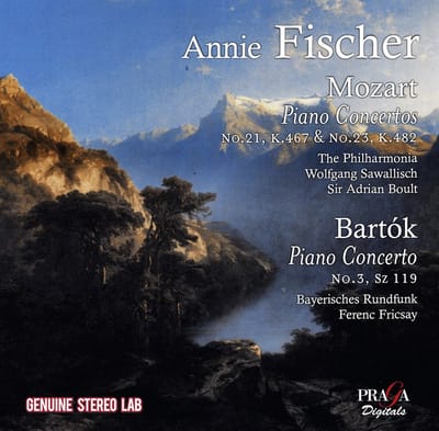 Annie Fischer - Mozart: Pianos Concertos #21, #23 | Bartok: Piano Concerto #3 (CD)
