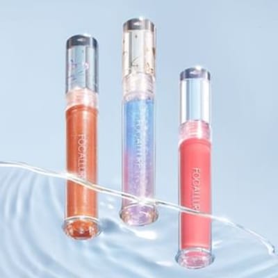 FOCALLURE - Watery Glow Lipgloss - 4 Colors #RD02