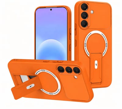 Casemania - Backcover - Geschikt voor Samsung A57 – Magnetic - Oranje