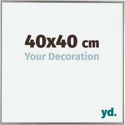 Your Decoration - Fotolijst 40x40 cm - Kunststof - Champagne - Evry