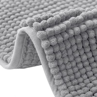 Dailygoody - Badmat 50x80cm - Antislip en Wasbaar - Zachte Chenille - Absorberend - Badkamer Tapijt - Comfortabel voor Douche en Badkuip