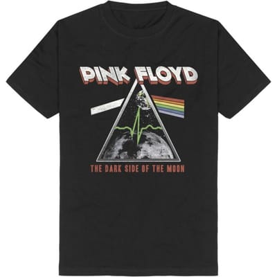 Pink Floyd DSOTM Classic Prism Heren T-shirt - zwart - M