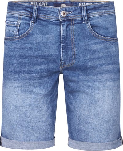 Petrol Industries - Heren Bullseye Denim Short Sail - Blauw - Maat XL