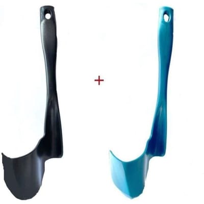 Ustensile de cuisine - Thermomix - GL07456 - Spatule rotative - 2 pièces - Noir et Bleu noir