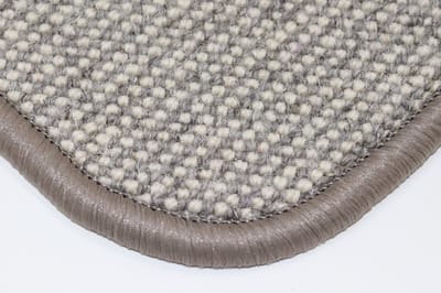PRIMA - Wollen Vloerkleed - Diva - ecru - grijs - 90x130cm