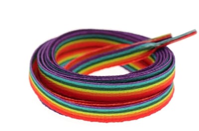 Dailygoods- Sneakerveters Scheurvast - Kleurrijke Veters - Polyester - 120 cm - Modieuze Veters - Voor Dames/Heren - Schoenveters