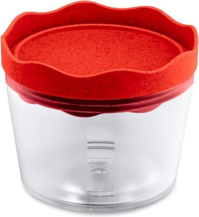 Voorraadpot, 0.3 L, Organic Rood - Koziol | Prince S