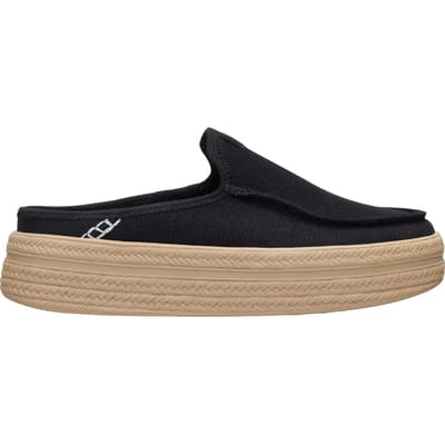HEYDUDE - Austin Lift Espadrille Woven Dames Instappers Black - Maat 36
