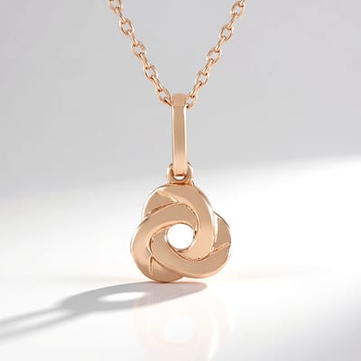 Cavill - Zilveren Halsketting met Roségoud Verguld - 925 Sterling Zilver - Minimalistisch Filigraan Design - Elegante Dames Ketting 50 cm