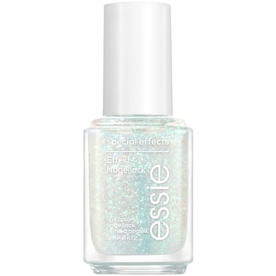 essie nail art studio special effects 7 identity illusion nagellak - langhoudende kleur en glans - glinsterend wit - 13,5ml