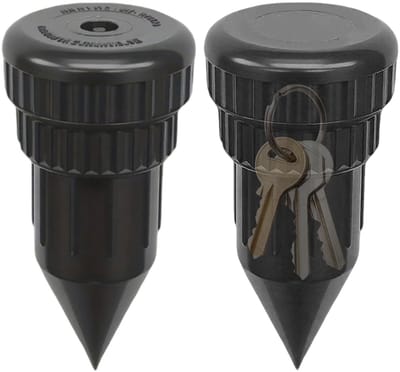 Ynkkvre - Sleutelverberger - Sleutelkastje - Verstopplek sleutel - 2 stuks - IP67 waterdicht - Vorstbestendig - Geen gereedschap nodig - Voor tuin, terras en balkon