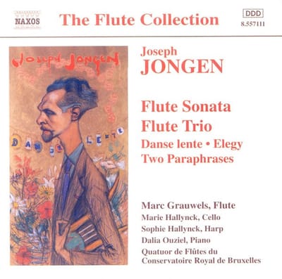 Marc Grauwels - Joseph Jongen: Music For Flute (CD)