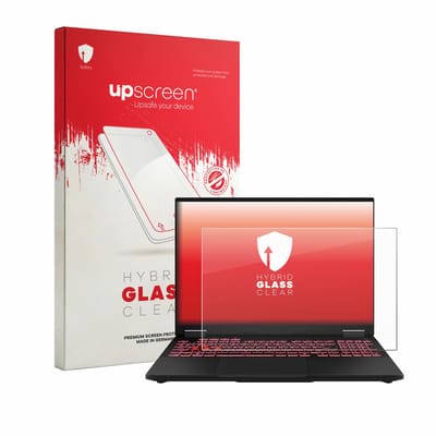 upscreen - Screenprotector voor ASUS TUF Gaming F16 FX608 - Folie Beschermfolie Beschermglas transparant
